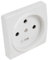 Interrupteur va et vient | Prises electriques Standard | Prise extra plate | Prise murale Socle Prise De Courant 3P+T 20A | Mécanisme + Plaque | Debflex | 703830