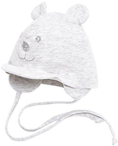 Sterntaler Unisex Baby Schirmmütze Kappe, Hellgrau, 37 EU