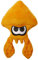 Super Mario Bros. World of Nintendo 7.5 Plush: Orange Squid