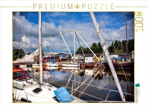 CALVENDO Puzzle Friesland - Vareler Hafen | 1000 Teile Lege-Größe 64 x 48 cm Foto-Puzzle für glückliche Stunden
