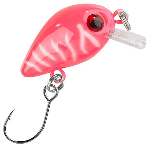Balzer Trout Crank 3cm 2g - Wobbler zum Spinnfischen auf Forellen & Barsche, Forellenwobbler, Forellenköder zum Spinnangeln, Farbe:Pink