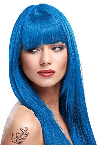 2 x La Riche Directions Semi-Permanent Hair Color 88ml Tubs - LAGOON BLUE