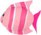 Waimea American Football Fisch 14,5 cm rosa