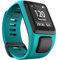 ANBEST TPU Uhrenarmband Kompatibel mit TomTom Runner 3/Spark 3/Runner 2/Adventurer 2/Golfer 2 Armband, Bequemes Armbänder für TomTom Runner 2 Music/Spark 3 Cardio(Aquamarinblau)
