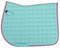 QHP Schabracke Florence extravagante Quadratsteppung 2 Zierkordeln (Pony VS, Ice Green)