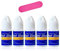 MAGIC ARMOR 5 Flaschen Professionelle Nagelkleber für Tips Nagelkleber für kunstnägel extra stark für Nägel Reparatur von eingerissenen, Schnelltrocknend Nagelkleber für Nail Salon Nail Shop Anfänger