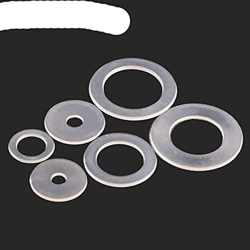 Weiche Nylon-Dichtung Nylon-Dichtung Nylon-isolierte Flachauflage Kunststoff-Dichtung Kunststoff-Dichtung M3-M20 30PCS-M10 X 16 X 1