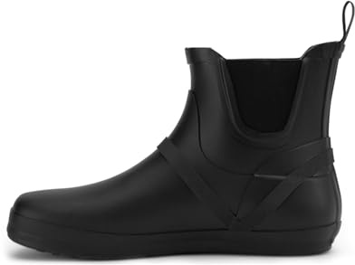 Xero Shoes Gracie Barfuß-Regenstiefel für Damen, Schwarz, 40.5 EU