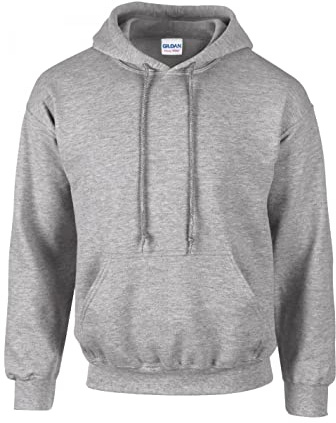 Gildan Heavy Blendâ Hooded Sweatshirt Sport Grey, 5XL Unisex Erwachsene, Sport grau, 5XL