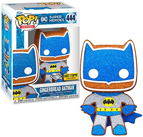 Funko Pop! Heroes: DC Holiday - Lebkuchen-Batman (Diamond Glitter) - Smartoys Exclusive