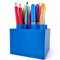 Porte-crayons support de bureau Organisateur de style Lego cadeau d'anniversaire pour enfants KAJAWIS (Bleu Marine)