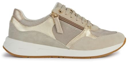 Geox D Bulmya B, Zapatillas Mujer, Color Pardo, 38 EU