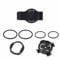 Supporto per orologio da bicicletta, con cinturino in gomma per Garmin per Fenix 3, 5X, 5X, Plus, 6X, 7X, supporto per manubrio della bicicletta (22 mm)