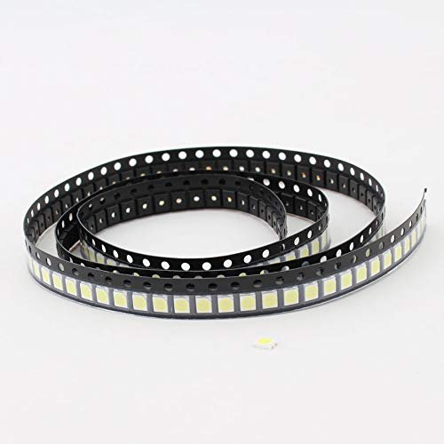 SAITOM Diode 50 Stück 3535 LED Diode TV-Hintergrundbeleuchtung 1W 3V 3535 SMD Diode LED-Fernseher 3535 3537 Kaltweiße Dioden LCD-Hintergrundbeleuchtung for LG TV-Reparatur