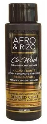AFRO AND RIZO - Co Wash Conditioner, tiefe Feuchtigkeit, glättet und definiert, ideal für lockiges Haar, H, 946 ml