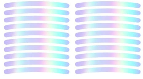 Adesivi riflettenti per cerchi, adesivi per cerchi per bici | 20 adesivi riflettenti per cerchioni di sicurezza notturni,Decorazione colorata a strisce autoadesive fai-da-te per moto, bici, auto elett