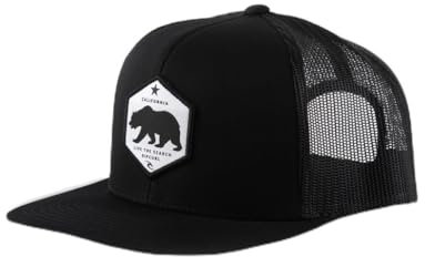 Rip Curl Herren California HWY Trucker Hat Baseballkappe, Schwarz, Einheitsgröße