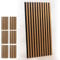 INNOVATE Akustikpaneele [Wandpaneele Holz Schalldämmung] 6 Stk. I Akustikpaneele Holz Schallabsorber I Holzpaneele Wand Wanddeko Wohnzimmer Schallschutzplatten Wanddeko I Eiche hell, 120x60cm: 4,32m²