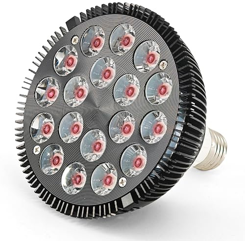 Elitzia 54W Infrarot Therapie Nahinfrarot Lampe 850nm Nahinfrarot Wärmelampe für verbesserte Blutzirkulation Lindern Rückenschmerzen Schulter Home Therapie ETPAR18F