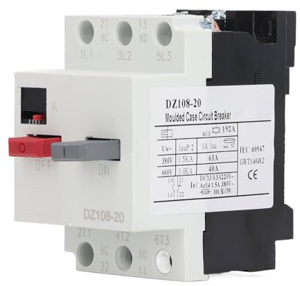 Disjoncteur de Circuit de Protecteur de Moteur, Disjoncteur de Boîtier moulé 20A. (10-16A)