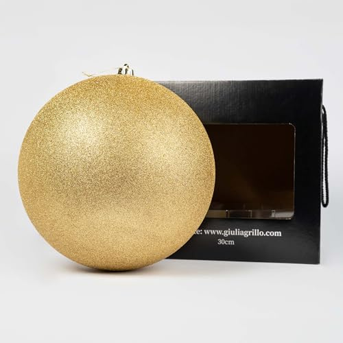Sfera Natalizia Glitter oro (1, ⌀30cm)
