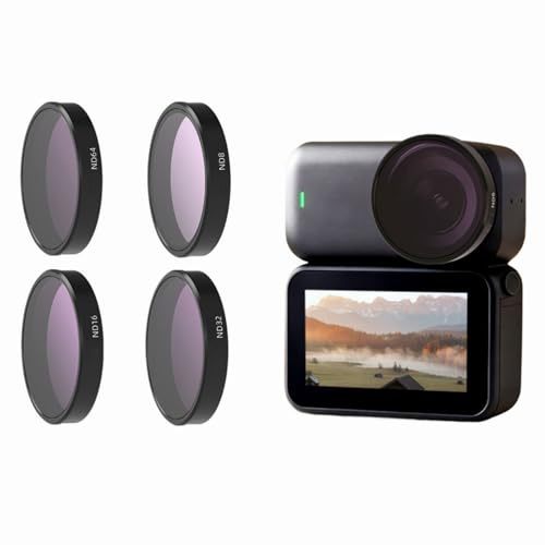 ND Polarisationsfilter Set für DJI Osmo-Nano, UV-/CPL-/ND8-, ND16-/ND32-/ND64-, Star-/Night-Filter, multifunktionaler Graufilter und CPL Filter Polfilter, Action Kamera Zubehör(C)