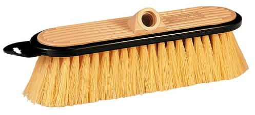 Mr. Long Arm 406 Tan Mr. LongArm 0406 Stiff Flow-Thru Brush, Pack of 1