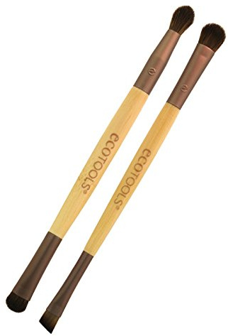 Pp E/T Eye Enchnge Due Br Size 1ct Pp Eco Tools Eye Enchancing Duo Brush Set