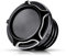KATUR Black Chrome Motorrad CNC Aluminium Heizgas Öltank Rough Crafts Dekorative Öldeckel Tankdeckel für Harley Sportster XL1200 883 1996-2014