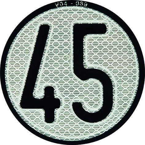 Placa Disco limitación de Velocidad 45 Km/h para Quad y ATV
