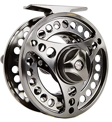 ANGLER DREAM EX-ALC Fliegenrolle 7/8WT CNC-gefräste Aluminium-Fliegenfischrolle Gunsmoke