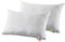 Abeil Lot de 2 Oreillers Bio Attitude Coton Blanc 45 x 70 cm, fabriqué en France