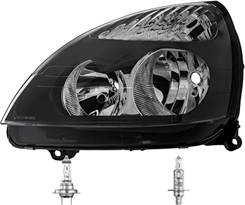 Scheinwerfer links H1/H7 für Clio II BB_ CB_ SB0/1/2_ inkl. Osram Lampen ohne Stellmotor LWR