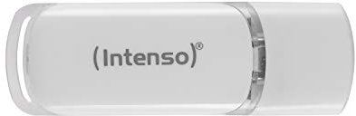Intenso Flash Line, 64 GB USB-C Stick, Super Speed USB 3.2 Gen 1x1, weiß