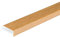 SELF-Adhesive Wood Effect Threshold 1M Door Stops End Laminate Floor Edge Strip Trim TMW Profiles (Corona Oak)