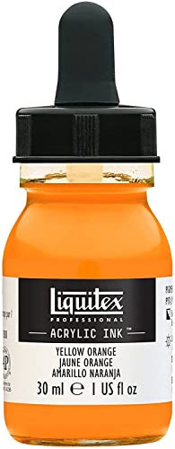 Liquitex Professional Encre Acrylique Flacon Avec Pipette 30 ml Orange jaune