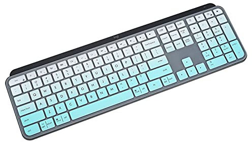 CASEDAO Tastaturabdeckung für Logitech MX Keys/Craft Advanced Keyboard - Gradual Mint