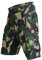 Fashion Track MTB-Shorts, innen gepolstert, Baggy, atmungsaktiv, Herren-Mountainbike-Shorts, 6 Taschen, Radhose für Radfahren, Laufen, Wandern und Outdoor-Lifestyle, grün camo, L