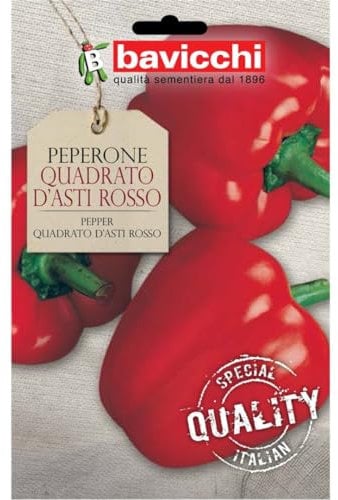 Bavicchi buste semi orto plus (Peperone quadrato d'Asti rosso)