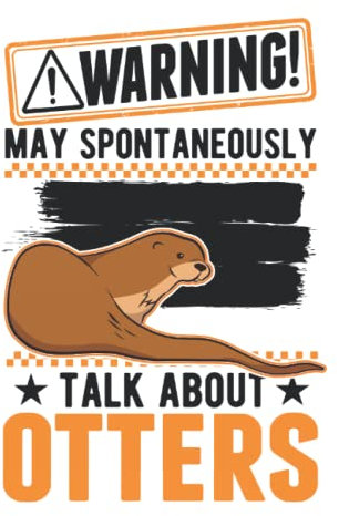 Otter Tagesplaner: Warnung Otter Fischotter Seeotter / Kalender 2023 & 2024 / Wochenplaner Tagesplaner Planer / Planungsbuch To-Do-Liste / 6x9 Zoll / 100 ausfüllbare Seiten