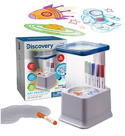 Discovery 1303001981-Art Pojector-Proyector para trazar y proyectar imágenes-para niños a Partir de 6 años, Large (Three Sixty Group 1303001981)