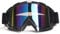 4-FQ Lunette Moto Cross, Lunettes Pour Casques Lunettes de Sport Pour l'extérieur Anti-UV Coupe-Vent Anti-Sable Protéger La Sécurité Des Yeux Cadre Noir+Lentille Colorés