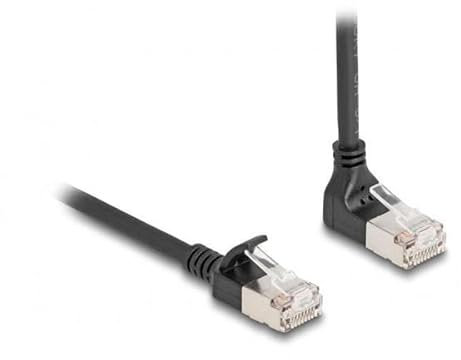 DeLOCK 80286 - Patchkabel Cat.6a, S/FTP, 0,5m, schwarz
