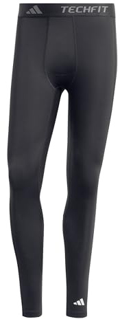 adidas Herren Techfit Compression Training Long Tight Tights, Black, S