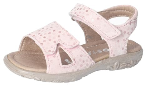 RICOSTA Mädchen Sandalen MONI, Kinder Sommerschuhe, Weite: Schmal, Freizeitschuhe, offene Schuhe, Strandschuhe, Powder (321), 35 EU