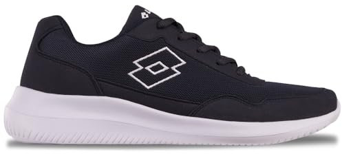 Lotto Unisex Connect Sneaker, Navy/White, 39 EU