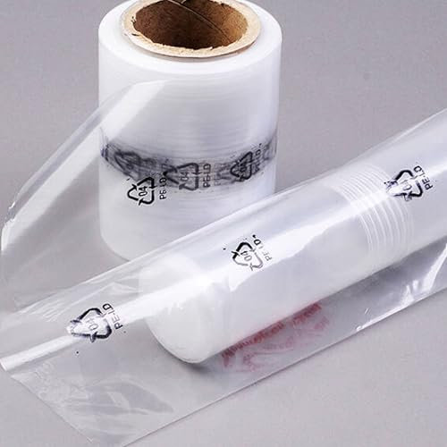 Schlauchfolie 150 mm breit, PE-Folie 100 µm (Rolle mit 250 m)