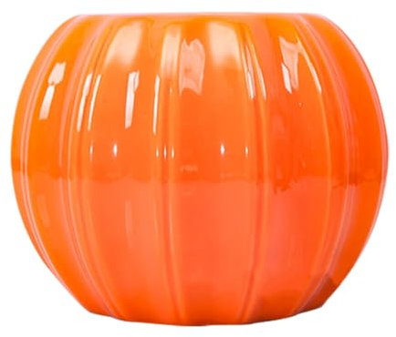 ABOOFAN Keramik-Kürbis-Pflanzgefäß: Vase In Kürbisform Trockenblumen-Hydrokultur-Pflanzgefäß Einzigartiger Mini-Pflanztopf Für Ernte Herbst Erntedankfest Halloween Innen- Und