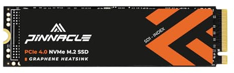 Timetec 4TB PCIe 4.0 Gaming Graphene SSD NVMe PCIe Gen4x4 M.2 2280 3D NAND Read/Write Speed Up to 7,100/5,500 MB/s Internal Solid State Drive for PS5, PC Laptop and Desktop