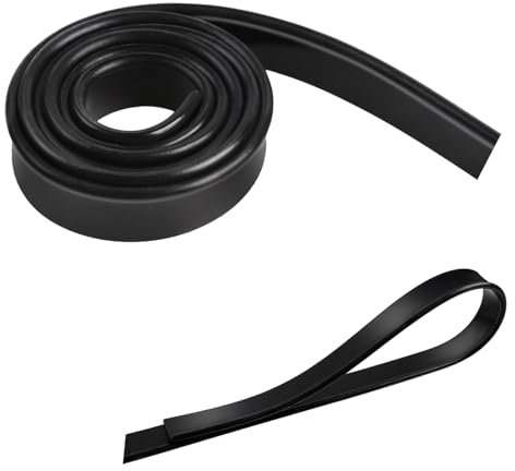DAJISI 41 Inch Squeegee Rubber Replacement Black Silicone Squeegee Blade Refill Blades Head for Windows Glass Cleaning Shower Doors